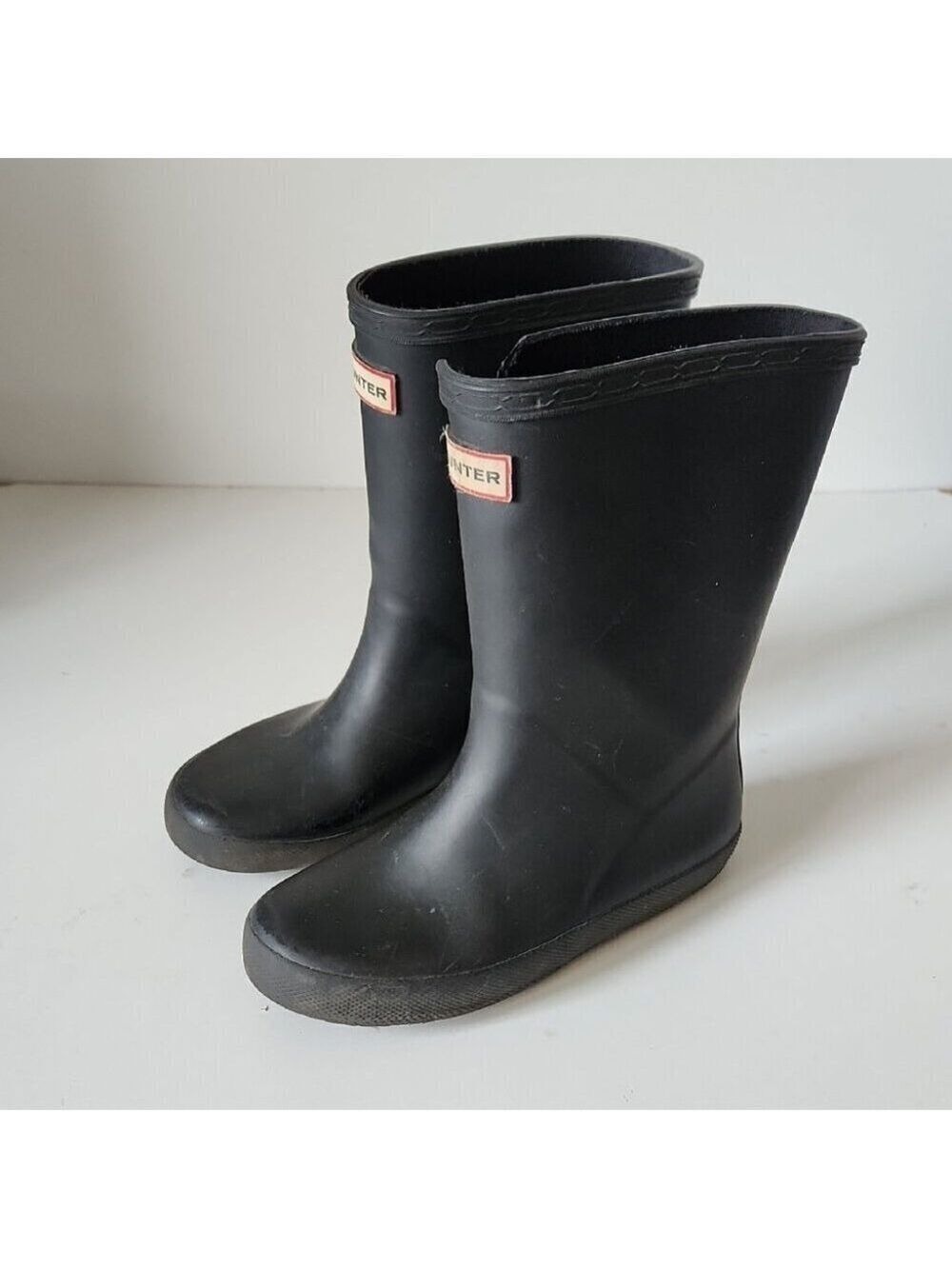 HUNTER | Kids First Classic Rain Boots black Sz 12